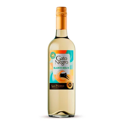 Vino Blanco Gato Negro Dulce Blend 750ml
