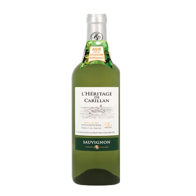 Vino Blanco Lheritage Sauvignon Blanc 750ml