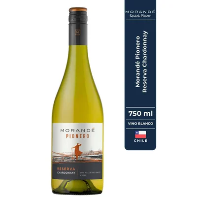 Vino blanco MORANDE reserva chardonnay Chardonna (750 ml)