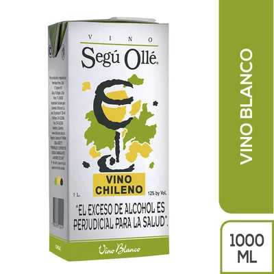 Vino blanco SEGU OLLE caja (1000 ml)
