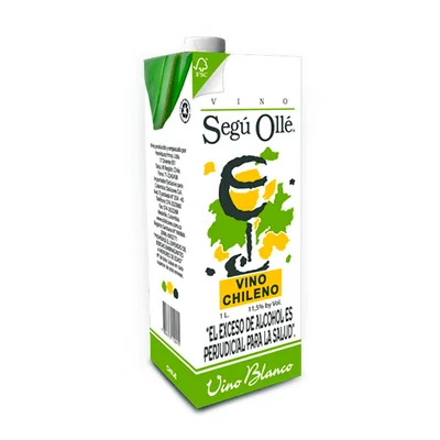 Vino Blanco Segu Olle Tetrapack 1000ml