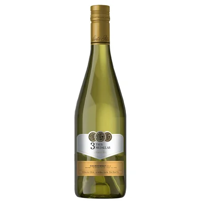 Vino blanco TRES MEDALLAS Santa Rita (750 ml)