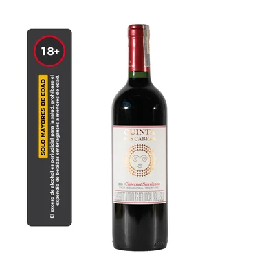 Vino Cabernet Sauvignon Quinta las Cabras 750 Ml