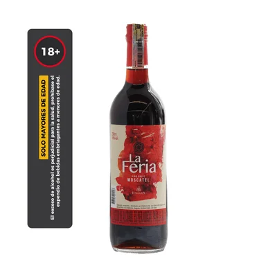 Vino Dulce Moscatel la Feria 750 Ml