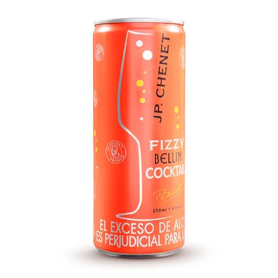 Vino Espumoso Jp Chenet Fizzy Bellini Lata 250 ml
