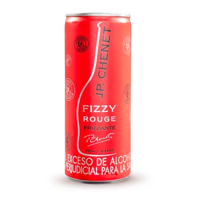 Vino Espumoso Jp Chenet Fizzy Rouge Lata 250 ml