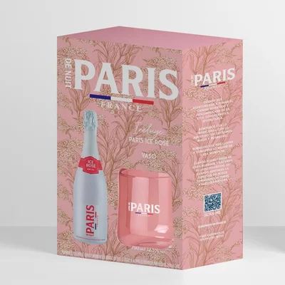 Vino espumoso PARIS NUIT ice rosé Otra Cepa (750 ml)
