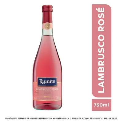 Vino espumoso RIUNITE lambrusco rosado Otra Cepa (750 ml)
