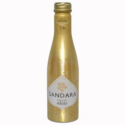 Vino espumoso SANDARA blanco frizante Sauvignon Blanc (250 ml)