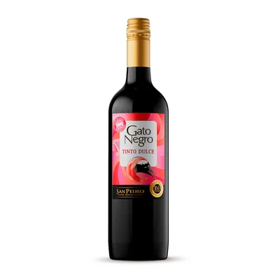 Vino Gato Negro Tinto Dulce