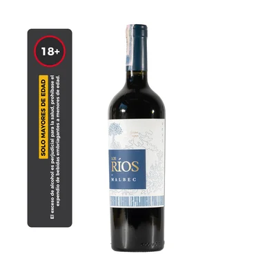 Vino Malbec los Rios Varietal 750 Ml