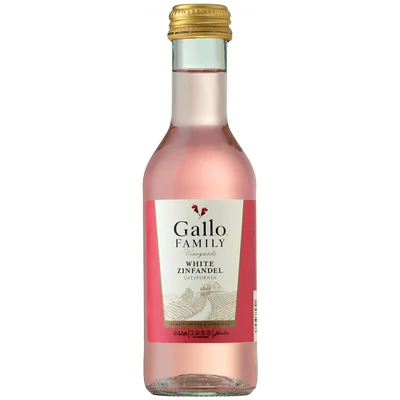 Vino rosado GALLO MARCA EXCLUSIVA white zinfandel Zinfandel (187 ml)