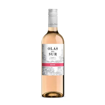 Vino rosado OLAS DEL SUR fresco ligero Cabernet Sauvignon (750 ml)