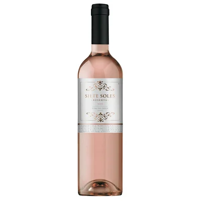 Vino Rosado SIETE SOLES Reserva Cabernet Sauvignon (750 ml)