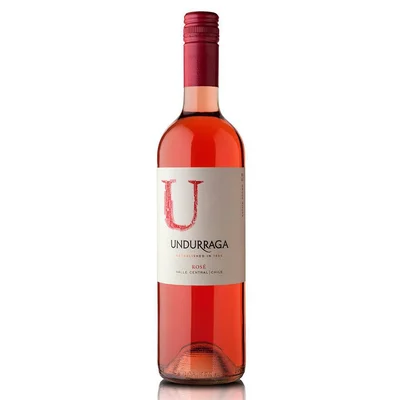 Vino rosado UNDURRAGA ligero, fresco y afrutado Cabernet Sauvignon (750 ml)
