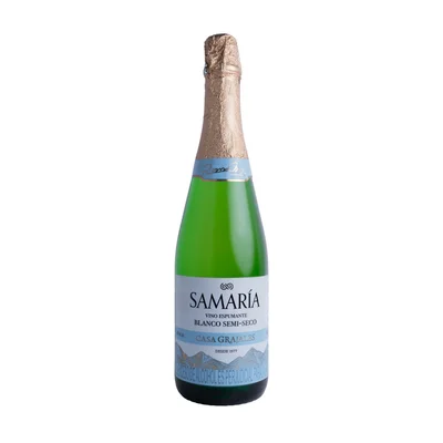 Vino Samaria Blanco Espumante Semiseco Bot.750ml