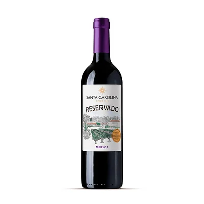 Vino Santa Carolina Tinto Reservado Merlot 750ml