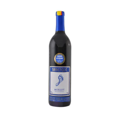 Vino tinto BAREFOOT merlot Merlot (750 ml)
