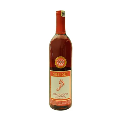 Vino tinto BAREFOOT red moscato Moscato (750 ml)