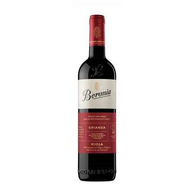 Vino Tinto Beronia Rioja Crianza Bot.750ml