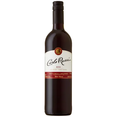Vino tinto CARLO ROSSI red (750 ml)