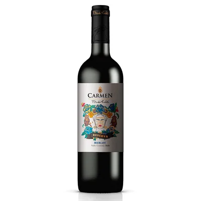 Vino tinto CARMEN MARCA EXCLUSIVA Merlot Reserva Merlot (750 ml)