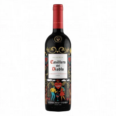 Vino tinto CASILLERO DEL DIABLO edición especial (750 ml)