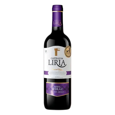 Vino Tinto Castillo de Liria Bobal Shiraz 750ml
