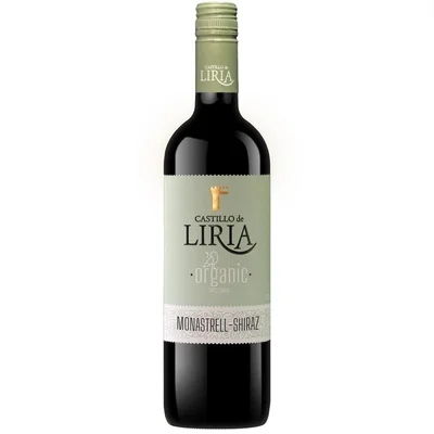 Vino tinto CASTILLO DE LIRIA monastrell shiraz Syrah (750 ml)