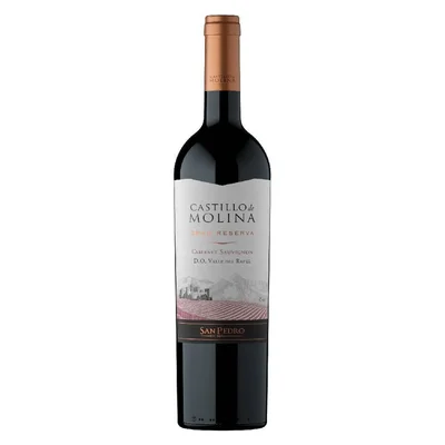 Vino tinto CASTILLO DE MOLINA cabernet sauvignon Cabenet S (750 ml)