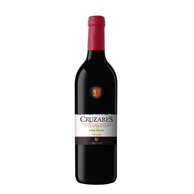 Vino tinto CRUZARES MARCA EXCLUSIVA joven (750 ml)