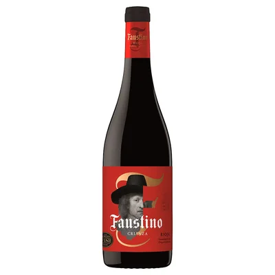 Vino tinto FAUSTINO crianza Tempranillo (750 ml)