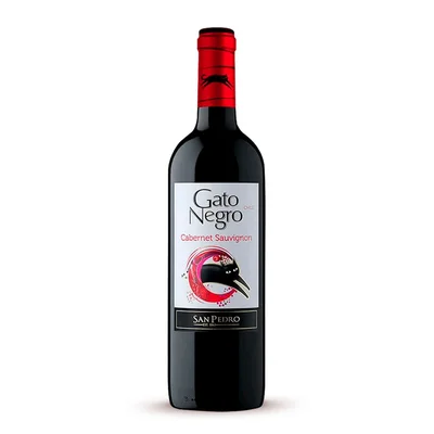 Vino Tinto Gato Negro Cabernet Sauvignon 750ml