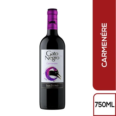 Vino tinto GATO NEGRO carmenére Carmenere (750 ml)