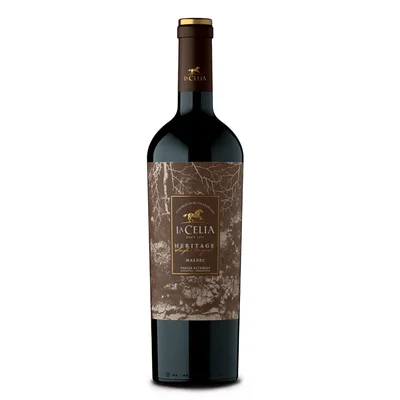 Vino Tinto La Celia Malbec Heritage 750 ml