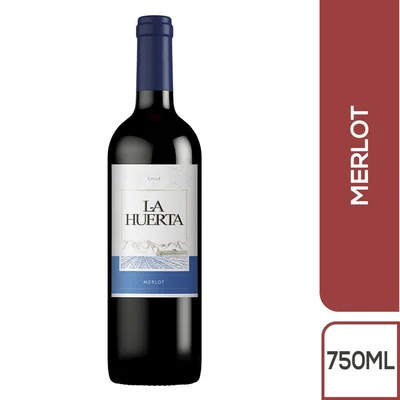 Vino tinto LA HUERTA merlot Merlot (750 ml)