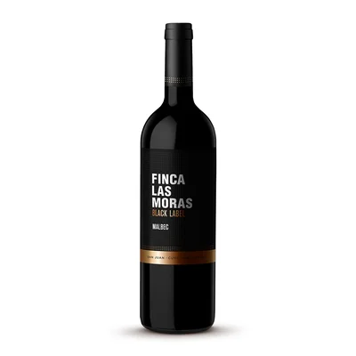 Vino Tinto Las Moras Black Label Malbec 750 ml