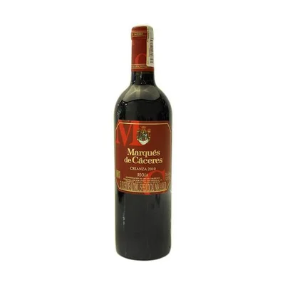Vino tinto MARQUES DE CACERES crianza (750 ml)