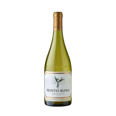 Vino tinto MONTES ALPHA cabernet sauvignon Chardonna (750 ml)