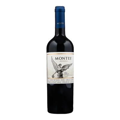 Vino tinto MONTES merlot especial Merlot (750 ml)