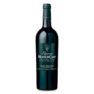 Vino tinto MOUTON CADET saint emilion reserve Merlot (750 ml)