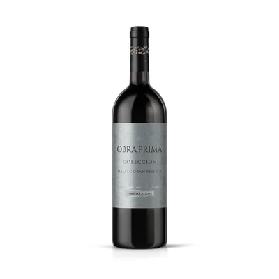 Vino Tinto Obra Prima Colección Malbec