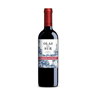 Vino tinto OLAS DEL SUR cabernet Cabernet Sauvignon (750 ml)