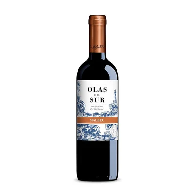 Vino tinto OLAS DEL SUR malbec Malbec (750 ml)