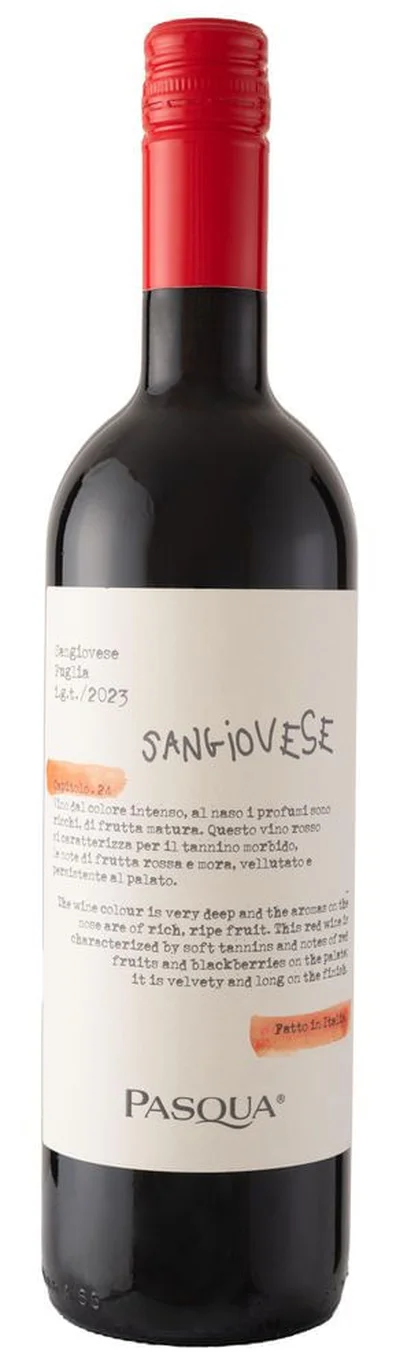 Vino tinto PASQUA capitolo 29 Sangioves (750 ml)