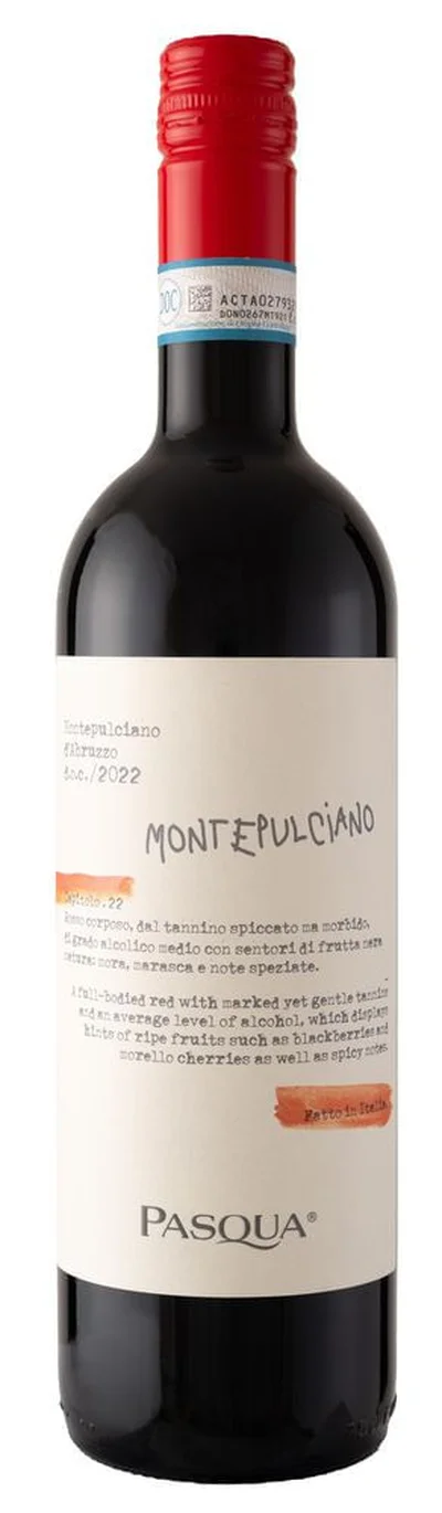 Vino tinto PASQUA montepulciano (750 ml)