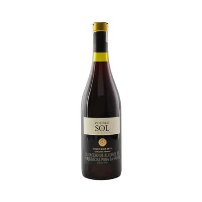 Vino tinto PUEBLO DEL SOL MARCA EXCLUSIVA pinot noir Pinot Noi (750 ml)