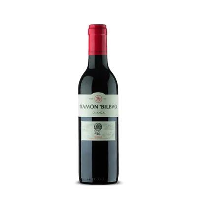 Vino Tinto Ramón Bilbao Crianza Tempranillo Media Botella 375 ml