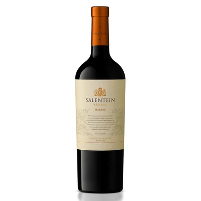 Vino tinto SALENTEIN reserva malbec (750 ml)
