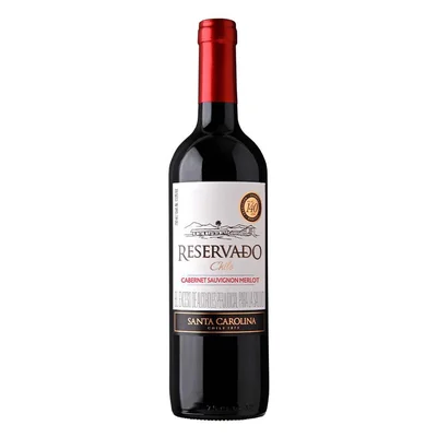 Vino tinto SANTA CAROLINA cabernet sauvignon merlot Blended (750 ml)